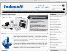 Tablet Screenshot of indosoftcorporation.com